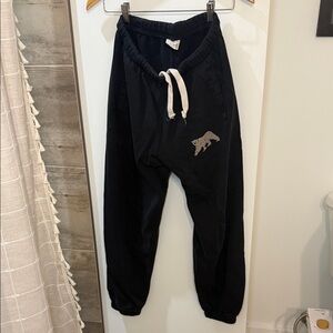Black womens Jogger Pants